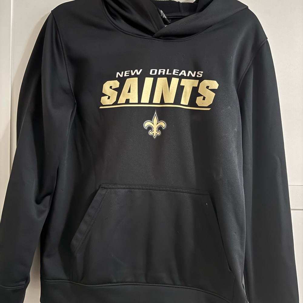 Team Apparel Youth Black Hoodie youth Large